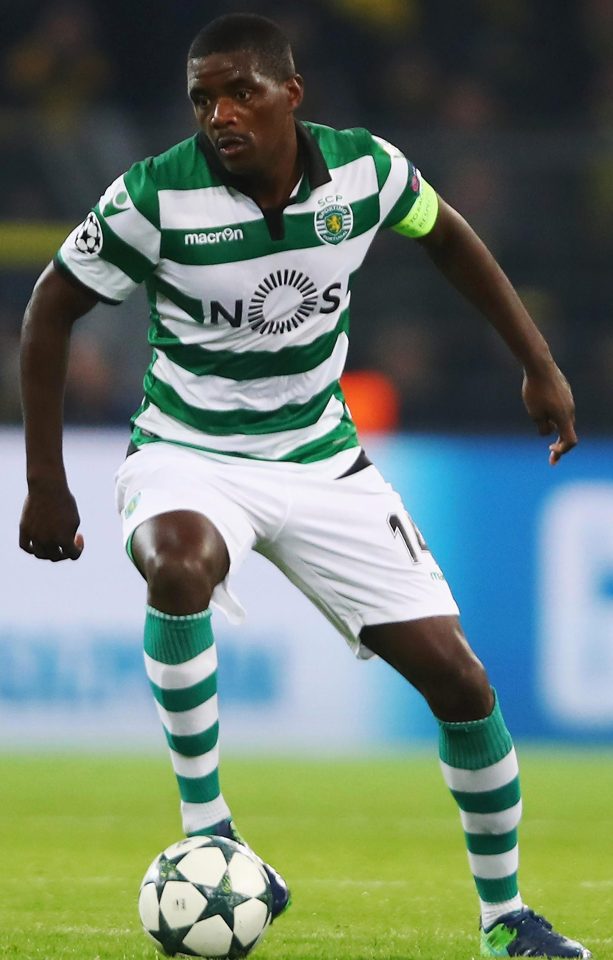  William Carvalho has an £39million release clause at Sporting