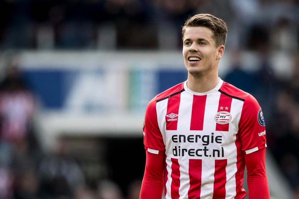  Marco van Ginkel has been on loan for PSV Eindhoven this season