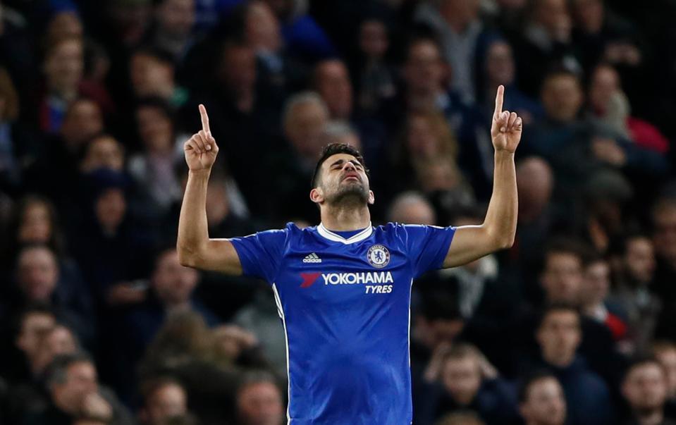 Diego Costa has scored 20 of Chelsea's 80 Premier League goals this season