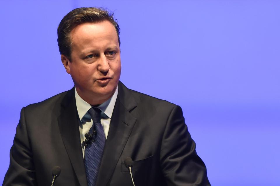  Mrs May criticised David Cameron for not tackling the care issue