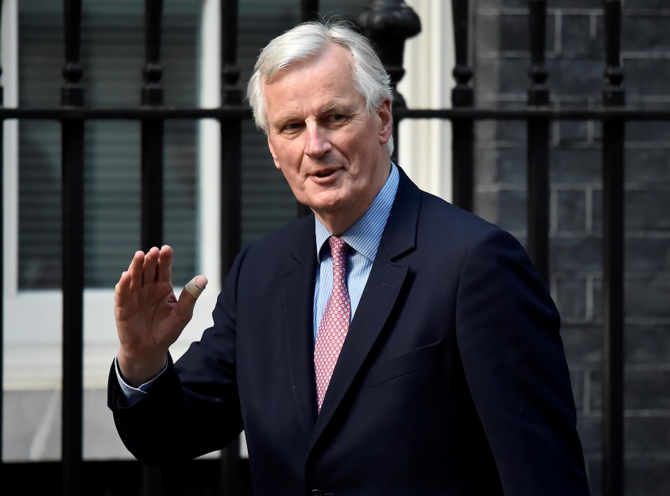 Michel Barnier, who was at Downing Street last week, will unveil his Brexit guidelines this morning