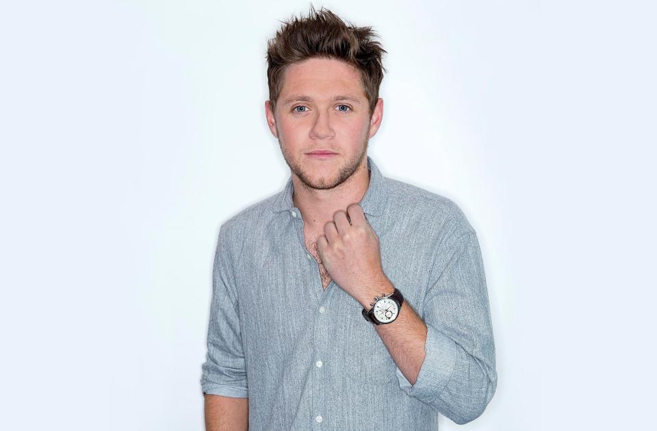  The ex-Towie star has admitted she fancies Niall's 'blond hair and Irish accent'