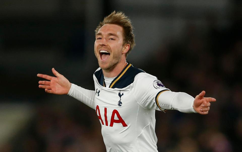  Eriksen looked like he could fire Tottenham to the title at one point