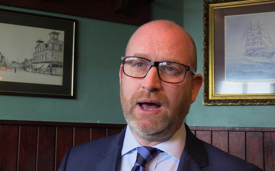  Paul Nuttall has hit out at David Cameron and Tony Blair