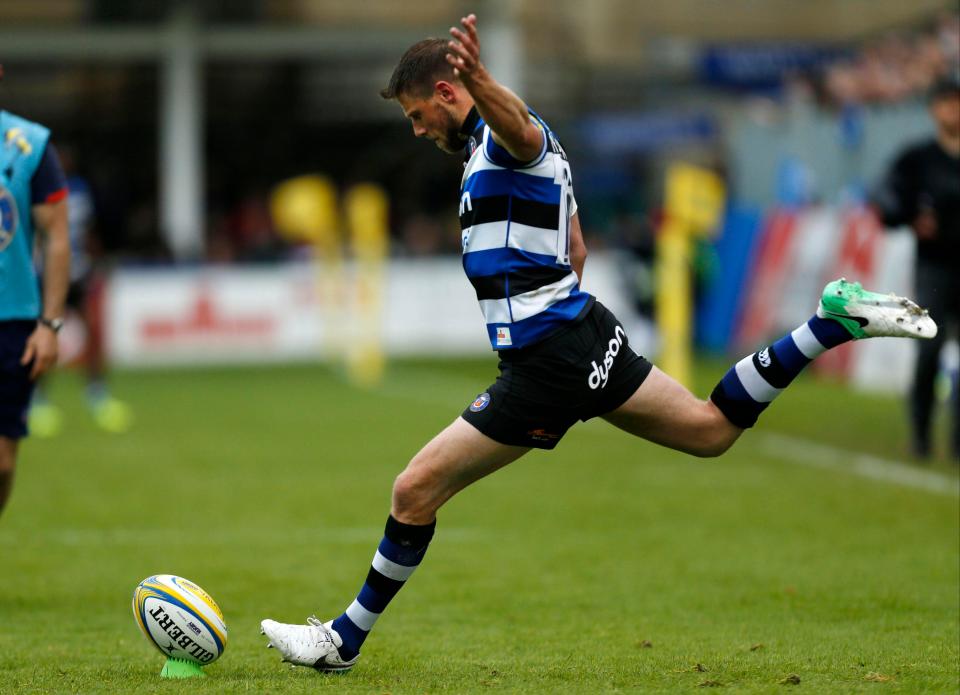  Welsh international Rhys Priestland was also kicking with Ford