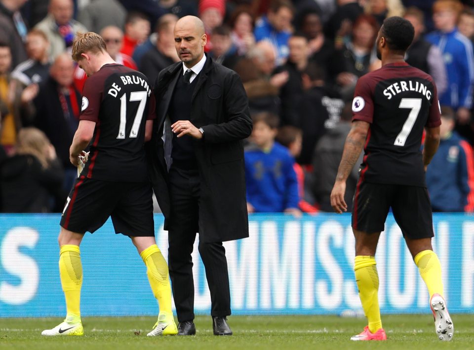  Pep Guardiola was behind the signings of Kevin de Bruyne and Raheem Sterling