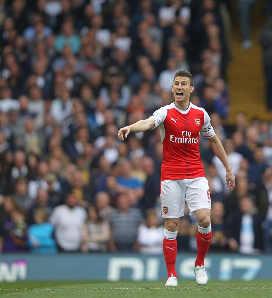  Laurent Koscielny may decided to leave Arsenal, who missed out on Champions League