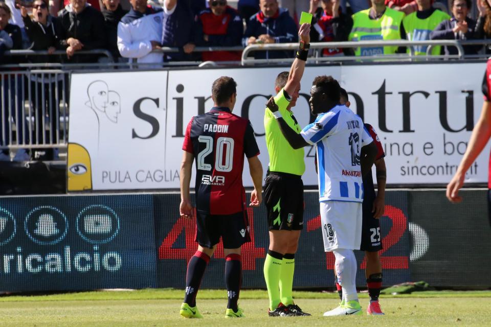  Sulley Muntari has been suspended for walking off the pitch after receiving racist abuse