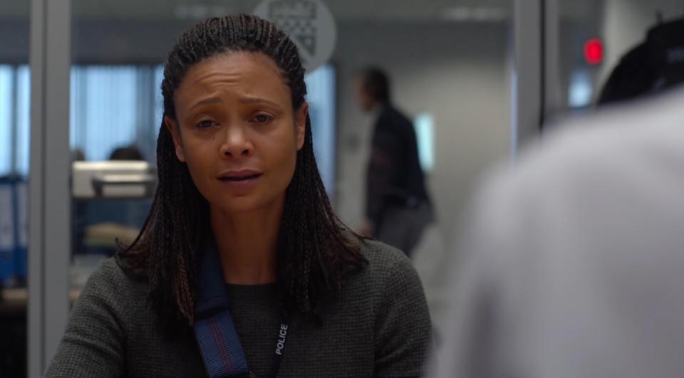  Thandie starred as devious DCI Roz Huntley in the cop drama