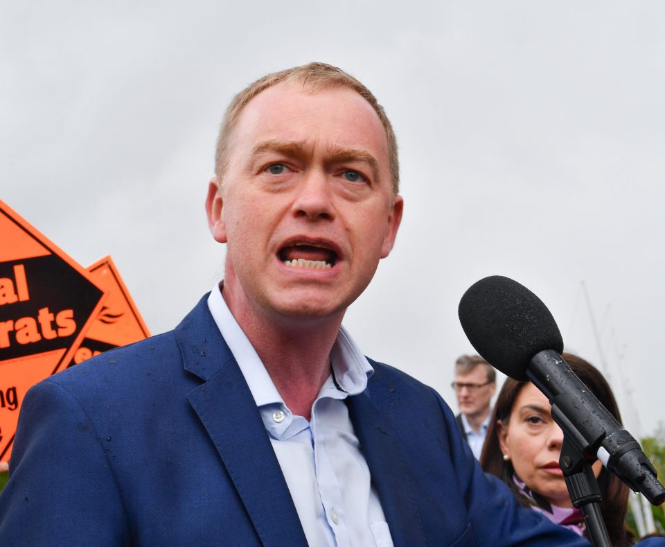  Tim Farron has blasted the charges