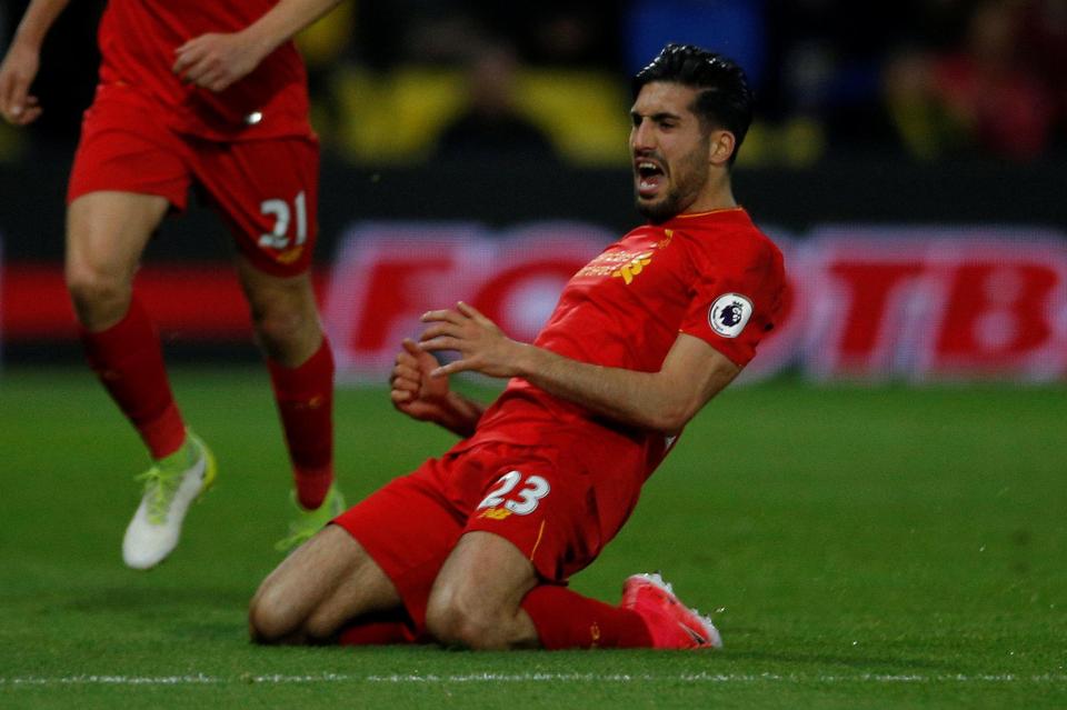  In the end, Emre Can's unbelievable goal won it for Liverpool who close in on a top-four finish