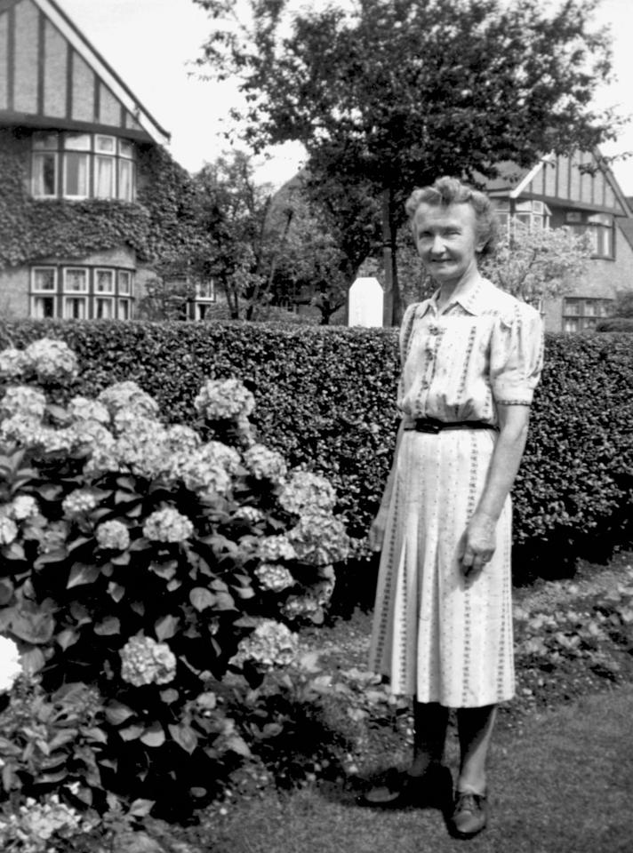  Gardens with bright colourful flower beds became increasingly popular in the 1950s