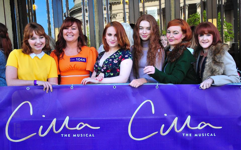  Hundreds of hopefuls turned up to the Empire Theatre to audition for the role of Cilla Black in a new musical based on her life