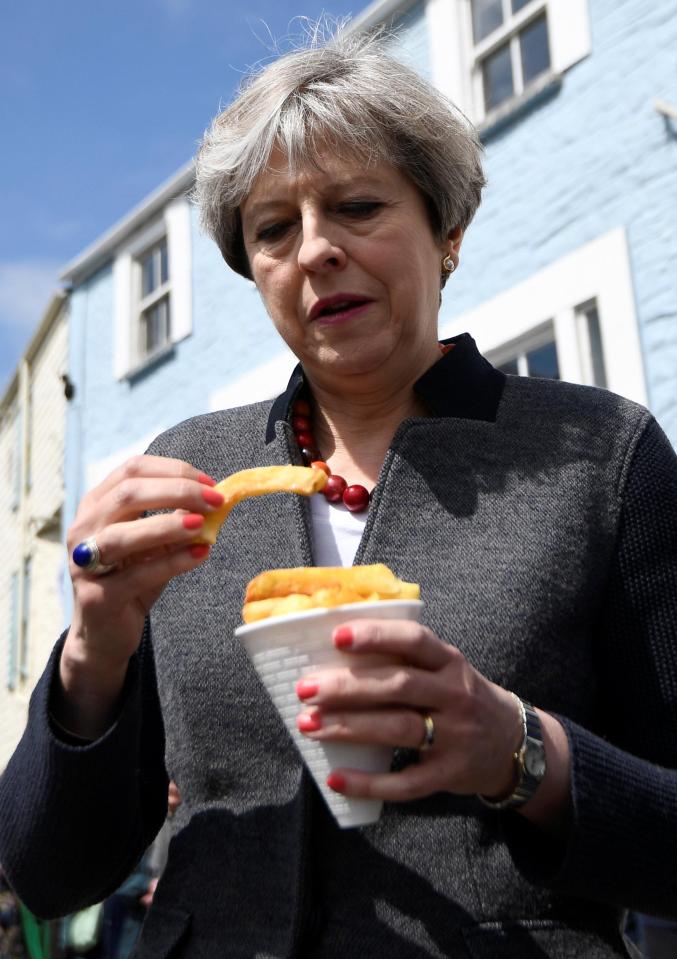  But her enthusiasm for the seaside treat seemed to wane