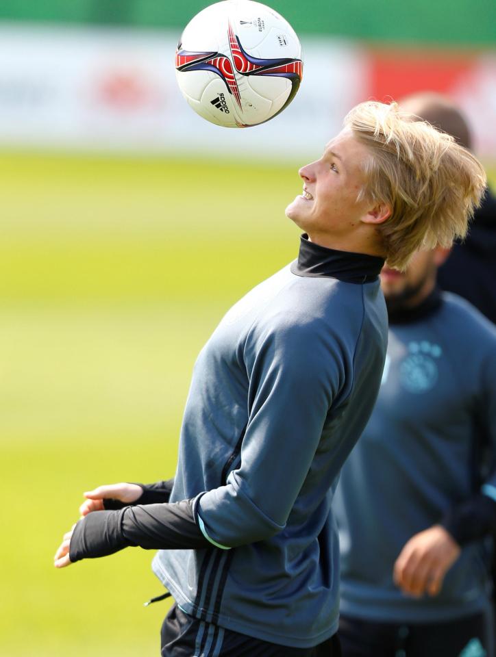  Kasper Dolberg could cost Premier League suitors about £20million