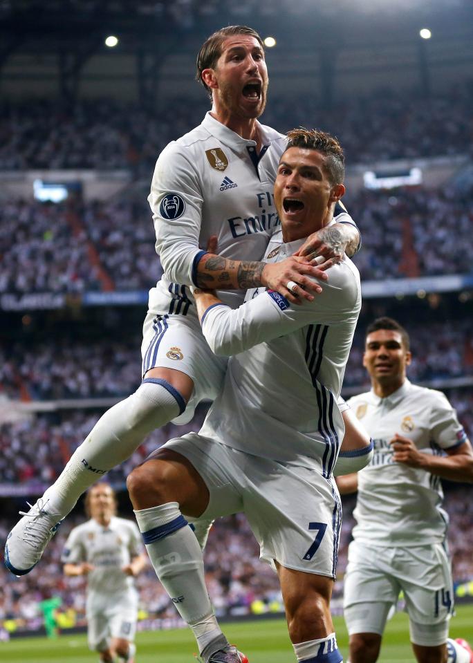  That was Cristiano Ronaldo's 101st European goal to put Real Madrid 1-0 up