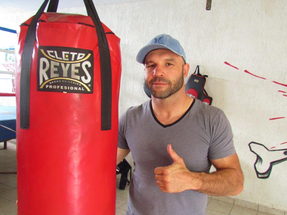  Saul 'Canelo' Alavarez's brother Rigoberto remembers teaching his younger sibling to box inside this gym in Guadalajara