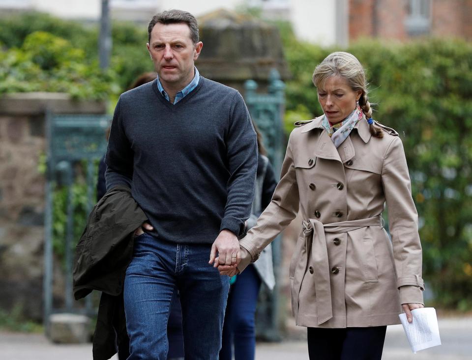  Kate and Gerry McCann celebrate her birthday nine days after a church service marking the tenth anniversary of her disappearance