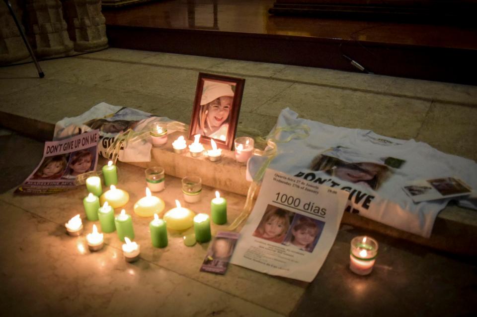  The tributes came as Kate and Gerry's local church held a moving ceremony