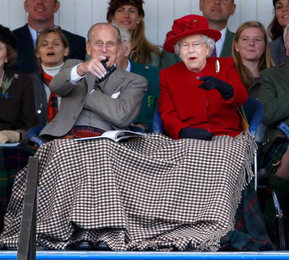  Prince Philip and the Queen, pictured at the Braemar gathering in 2015, have enjoyed decades of public engagements together