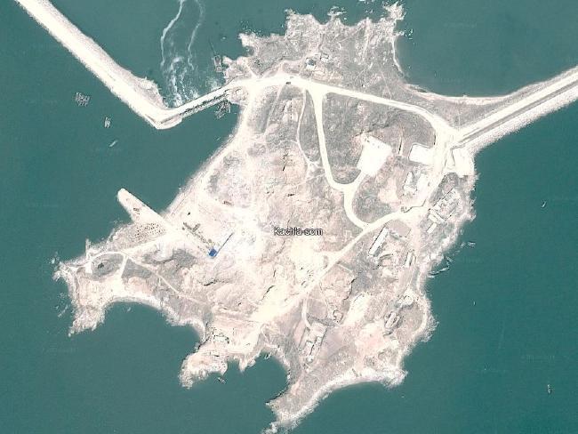  It is clear from this satellite image that major construction work is underway for a huge installation