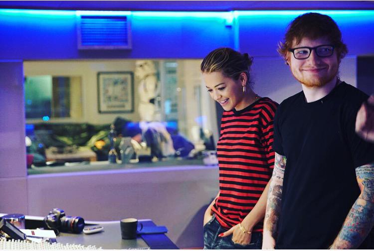  Rita Ora and Ed Sheeran are teaming up for a new single