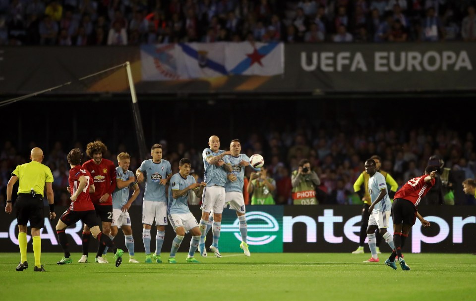 Marcus Rashford's wonderful free kick for Manchester United against Celta Vigo gave the Red Devils an away goal and the advantage going into the second leg