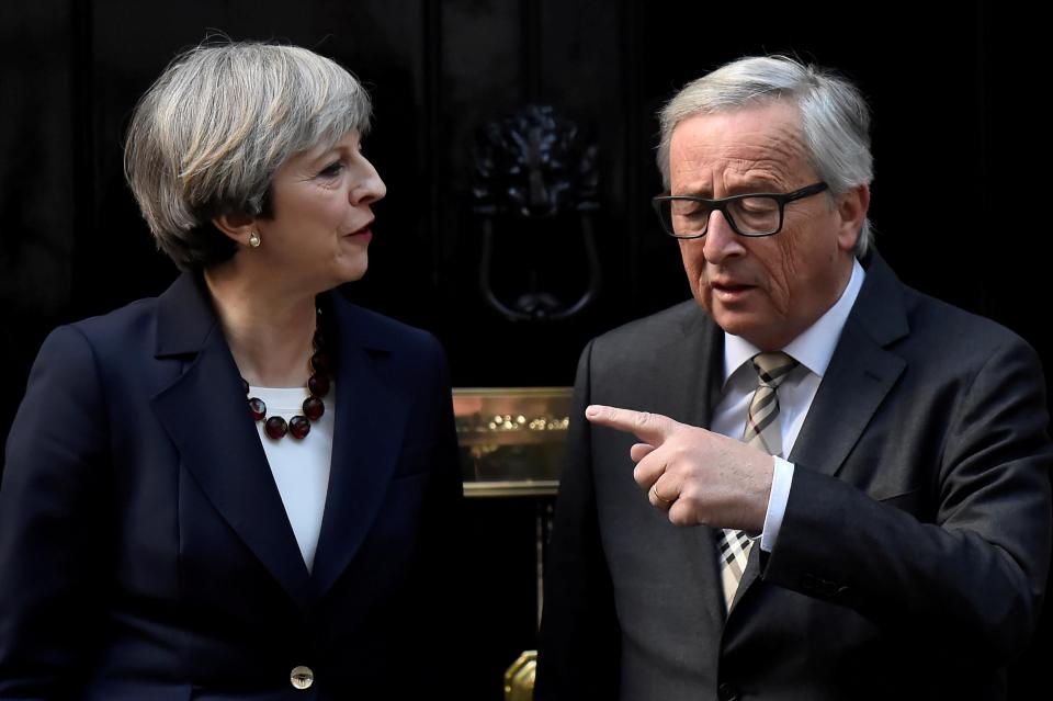  EU chief   Jean-Claude 'Drunken' Juncker has done the PM a favour after his personal attack on her