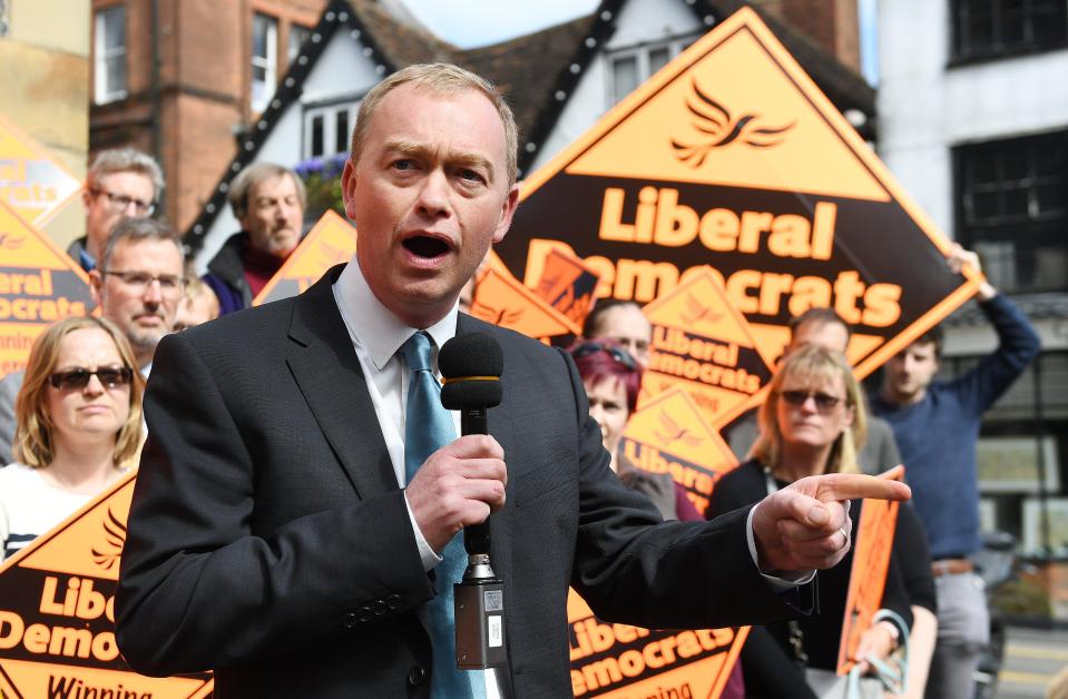  Lib Dem leader Tim Farron has pledged to raise tax by 1p to ‘rescue the NHS’