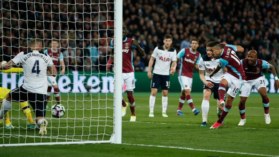 The Argentine pounced for the winner in the second half