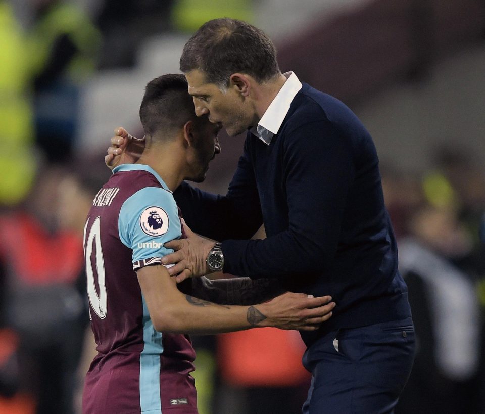  Slaven Bilic wants Lanzini at West Ham next season