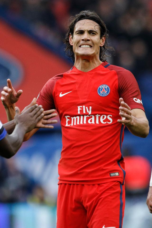  46 goals in 47 games for PSG this season across all competitions for Edinson Cavani