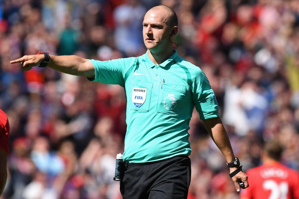  Bobby Madley awarded the penalty which infuriated Saints players