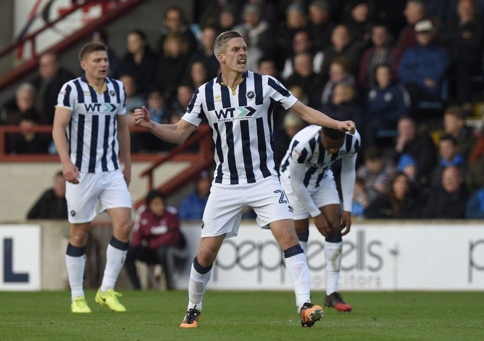 Steve Morison fired Millwall into the League One final at the expense of Scunthorpe