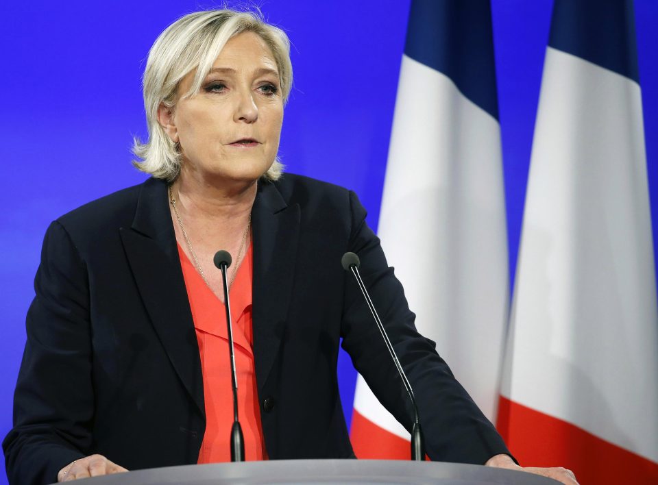  Female firebrand ..Marine Le Pen concedes defeat to Macron