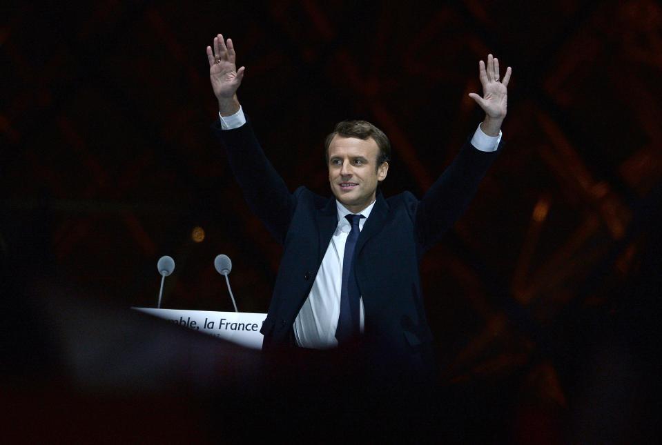  Emmanuel Macron won last night's election becoming the youngest ever French President