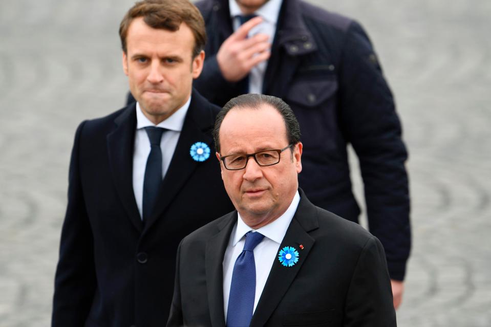  Hollande will make way for his former colleague to take over the presidency in the coming days