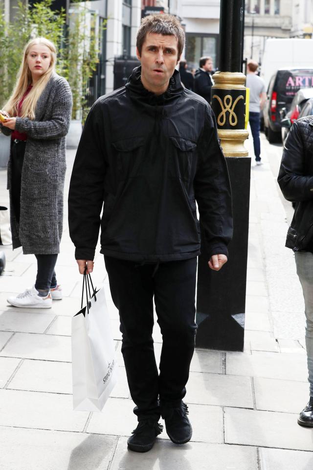  Liam Gallagher, pictured out recently, is treating fans in the UK and Ireland to four gigs