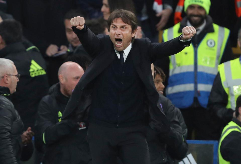  But for Chelsea boss Antonio Conte, the Premier League title is almost theirs