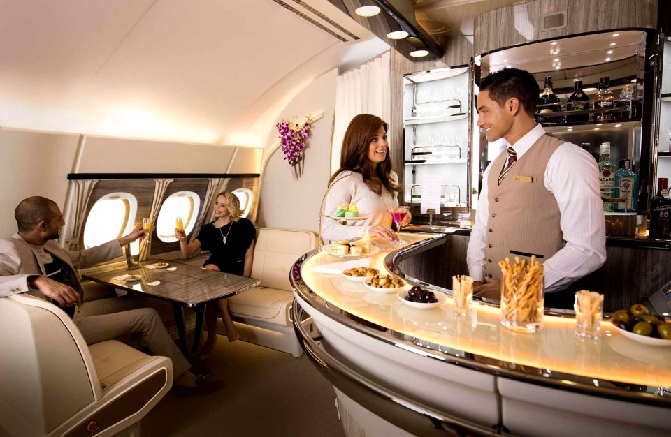 Emirates is in the process of upgrading its onboard lounges and they will be launched in June