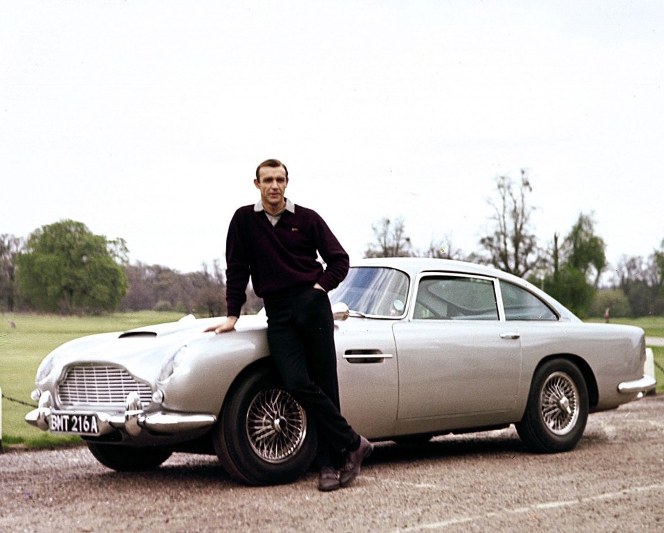 Sean Connery's car history tops £2.4 million including legendary Aston Martin DB5