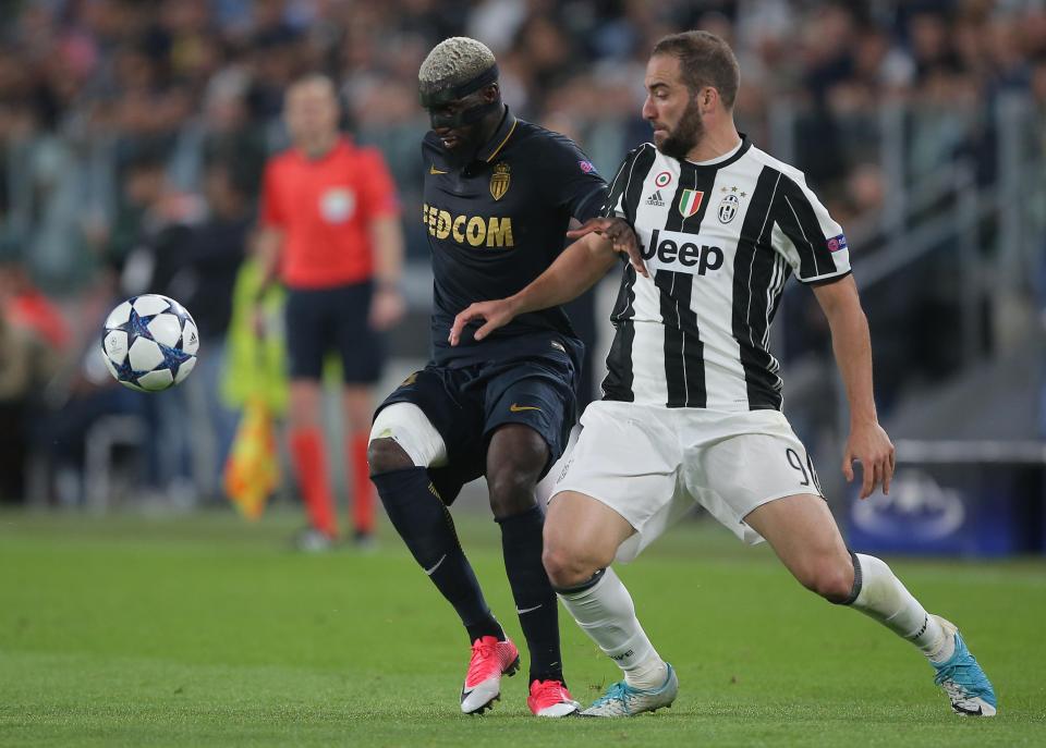  Bakayoko unable to help Monaco get past Juventus in the Champions League semi-final