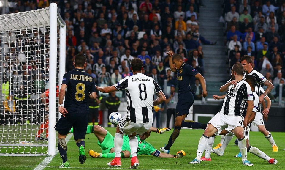  Mbappe netted against Juventus in Turin in Champions League semi-final