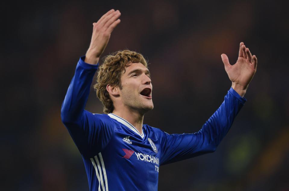 Marcos Alonso has six Premier League goals from wing-back this term