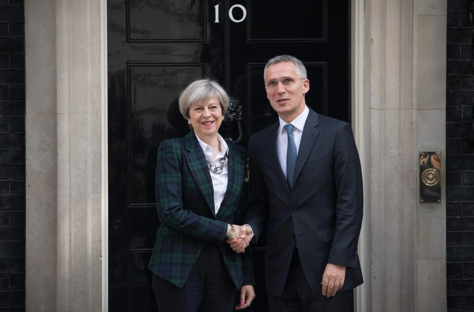  Jens Stoltenberg agreed with Mrs May and said that Nato needs to do more to fight ISIS