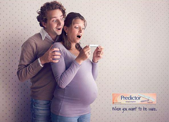 Many pointed out that it was already pretty obvious that the woman featured was pregnant