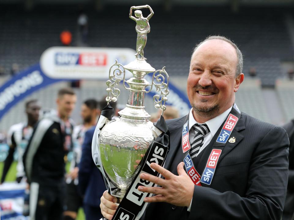  Rafa Benitez will look to strengthen his promoted squad this summer