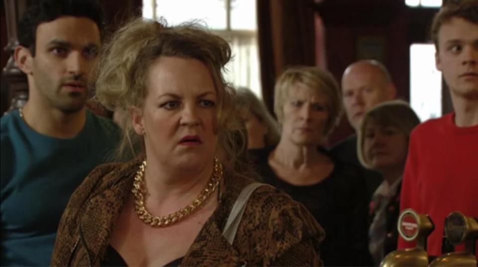  Lorraine played Thelma Bragg in EastEnders last year and confronted Jay about sleeping with her 14-year-old daughter