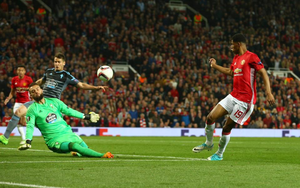  Marcus Rashford didn't score but was another livewire at Old Trafford