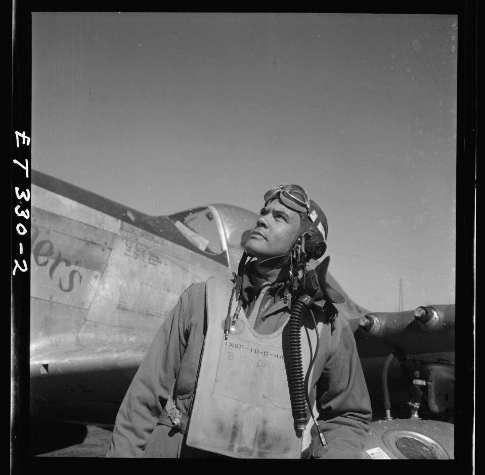  Col. Benjamin O. Davis. The amazing pictures were captured by Manhattan fashion photographer Antoinette 'Toni' Frissell